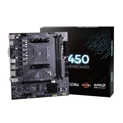 Dragos Dragmode B450M Sata,M2 Ddr4 3200MHz Usb 3.0 Vga Hdmi Ses G.Lan AM4 mATX Anakart