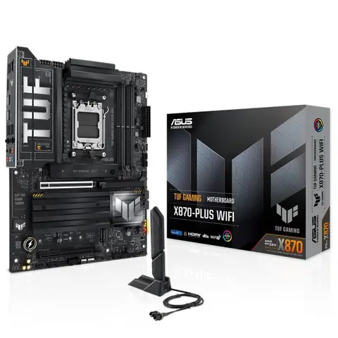 ASUS TUF Gaming X870-PLUS WiFi 8000MHz(OC) DDR5 Soket AM5 M.2 HDMI ATX Anakart
