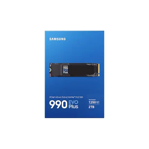 Samsung SSD 990 EVO Plus 2TB 7250-6300MB/s M.2 SSD MZ-V9S2T0BW