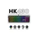 Hawk Gaming HK430 Mekanik Kırmızı Switch RGB Kablolu Metal Kasa Full Gaming Klavye
