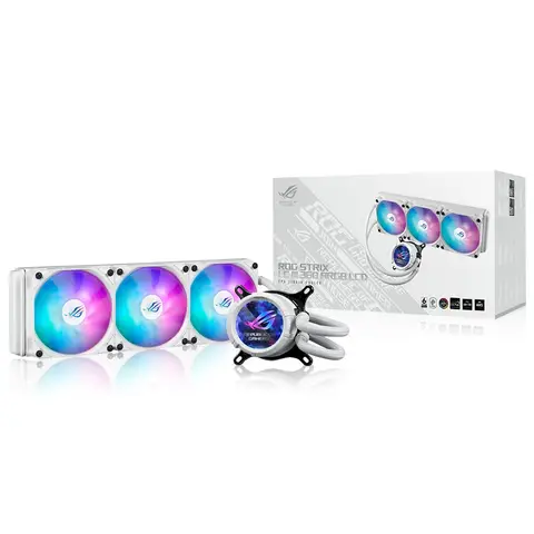 ASUS ROG STRIX LC III 360 ARGB LCD Beyaz 360mm İşlemci Sıvı Soğutucu