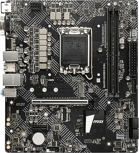 MSI B660M Bomber LGA1700 DDR4 Micro ATX Anakart
