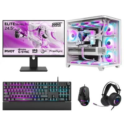 Dragos DRx7640 Ryzen 7 5700X 32GB 1TB NVMe Gigabyte Windforce Gigabyte Windforce 8GB RTX5060 24.5 İnç 300Hz 1ms Oem Paket