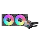 Sama L70-240BK 240mm 2x12cm Argb Fanlı AMD-INTEL Siyah Sıvı Soğutmalı İşlemci Fanı