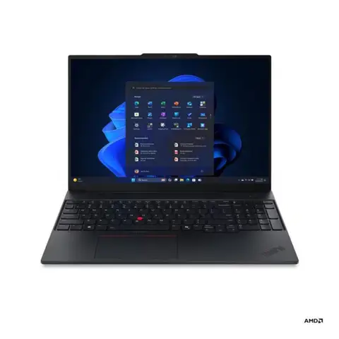 Lenovo ThinkPad E16 AMD Ryzen 5 220 16GB DDR5 512GB SSD 16 inç WUXGA FreeDos Laptop (21ST0058TX)