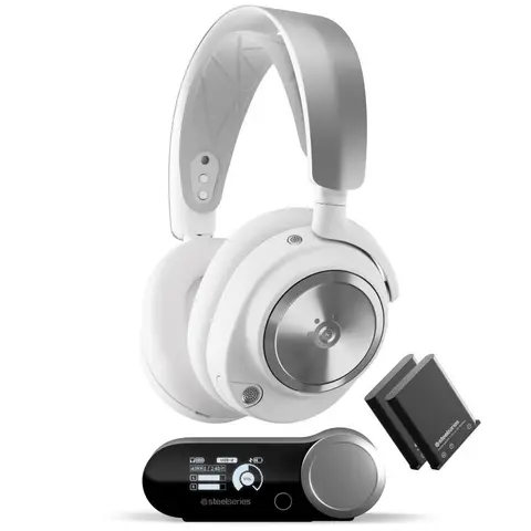 STEELSERIES Arctis Nova Pro Beyaz Kablosuz Gaming Kulaklık