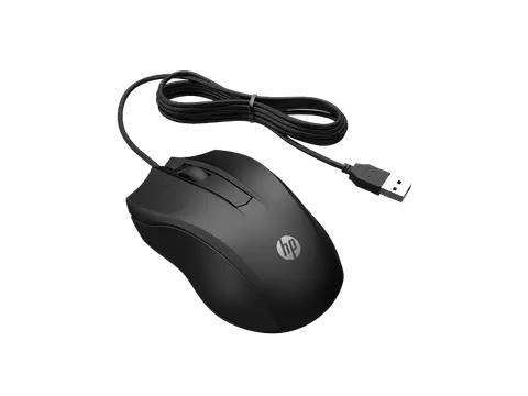 Hp 822M9UT 105 USB 1600Dpi 3 Tuşlu Kablolu Siyah Mouse