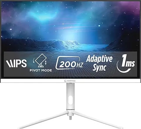 Rampage GLACIER GL27R200Q 27" 1 ms 2K Pivot IPS 200 Hz Oyuncu Monitörü Fiyatları, Özellikleri ve Yorumları | En Ucuzu Akakçe