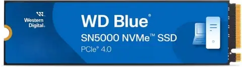 Western Digital WDS500G4B0E SN5000 500 GB 5000-4000Mb/s PCIe NVMe GEn4 22x80 Blue SSD Harddisk