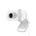 Logitech 960-001617 V-U0072 Brio 100 Full HD 1080p Gizlilik Kapaklı Mikrofonlu Beyaz Web Kamerası