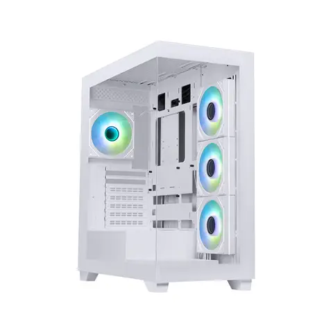 BitFenix CUBE Premium 4FRGB 750W 80+ Bronze Beyaz Mid Tower Kasa