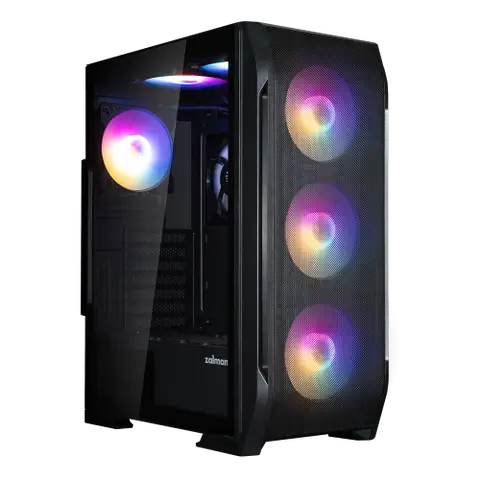 Zalman N7 Plus V2 750W 80 plus 6x12cm RGB Fanlı Tempered Glass Mid Tower Gaming ATX Kasa