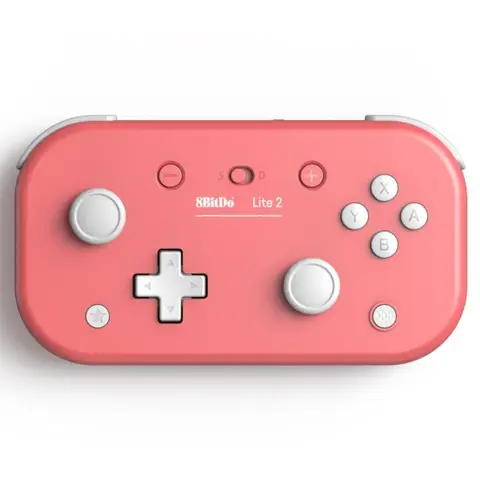8BitDo Lite 2 Pembe Nintendo Switch Destekli Bluetooth Gamepad