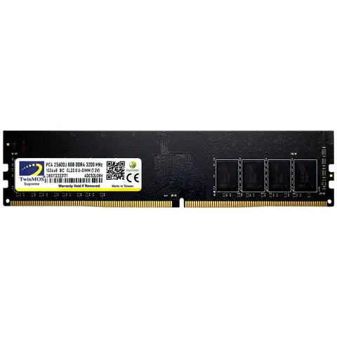 Twinmos MDD48GB3200D 8 GB DDR4 3200Mhz CL22 Bilgisayar Bellek
