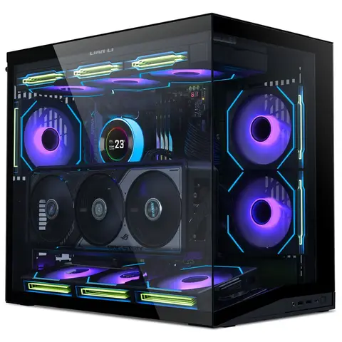 Lian Li O11 Dynamic Mini V2 Siyah Mid-Tower Bilgisayar Kasası