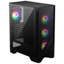 MSI MAG Forge 120A Airflow Temperli Cam USB 3.2 ATX Mesh Siyah Mid Tower Gaming Kasa