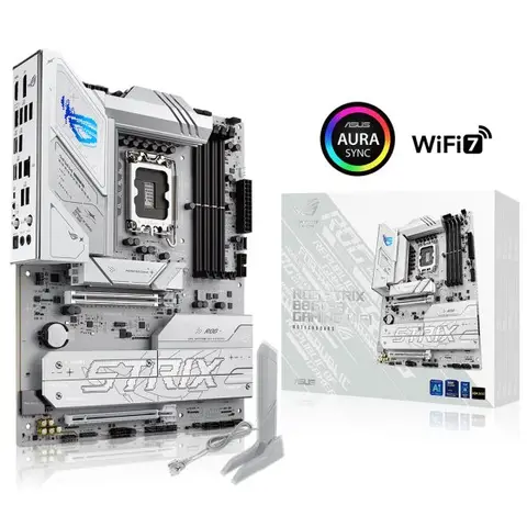 ASUS ROG Strix B860-A Gaming WiFi 8600MHz (OC) DDR5 Soket LGA1851 M.2 HDMI DP ATX Anakart