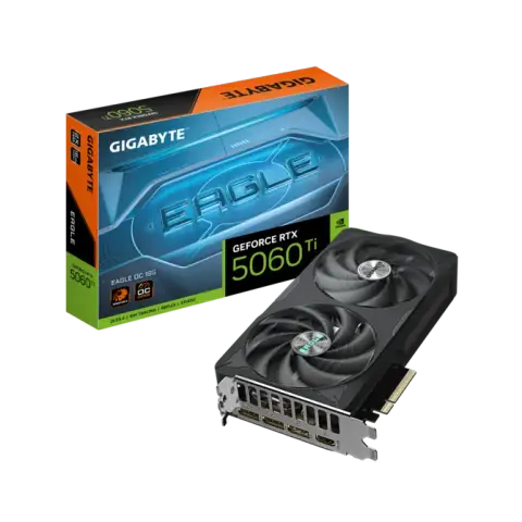 Gigabyte GV-N506TEAGLE-OC-8GD 8 GB GDDR7 GeForce RTX 5060 Ti Eagle OC 128Bit NVIDIA Ekran Kartı