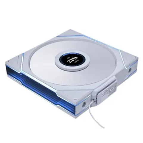 Lian Li UNI FAN TL WIRELESS LCD 1x140mm Beyaz Kasa Fanı