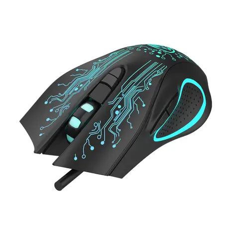 Hytech HY-X8 Eagle USB 3200Dpi 6 Tuşlu Aydınlatmalı Kablolu Oyuncu Mouse