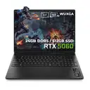 HP HyperX OMEN 15-gb0003nt AMD Ryzen 5-240 GeForce RTX 5060 8GB GDDR7 24GB DDR5 512GB SSD 15.3 inç WUXGA 165Hz 6.5ms IPS W11 Home Gaming Laptop (D2QV8EA)