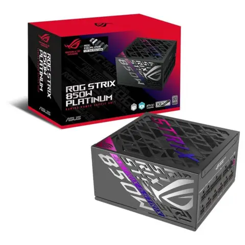 ASUS ROG Strix 850W Platinum (ROG Equalizer) 850W 80+ Platinum Full Modüler Fanlı Güç Kaynağı