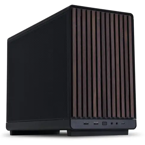 Lian Li Dan Case A3 Siyah Ahşap USB 3.1 mATX Mini Tower Kasa