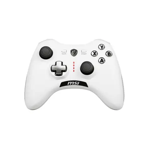 MSI GG Force GC20 V2 PC Android Uyumlu Kablolu Beyaz Gamepad