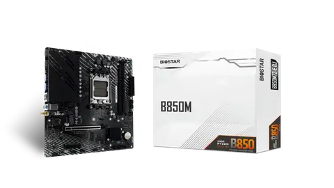 Biostar B850MT2-E DJ Sc-AM5 DDR5 8000Mhz 2xM2 HDMI DP mATX AMD Anakart