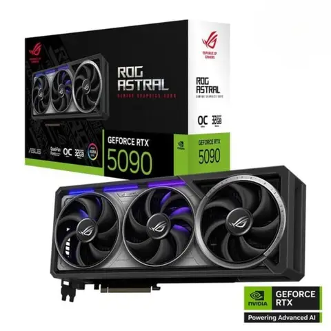 ASUS ROG Astral GeForce RTX 5090 OC 32GB GDDR7 512 Bit DLSS 4 Ekran Kartı