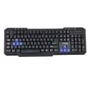Turbox Founder TR-X3 USB Kablolu Mavi/Siyah Multimedya Standart Q Klavye