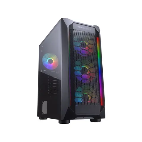 Cougar MX410 Mesh-G RGB 650W 80+ PSU Mid Tower Kasa