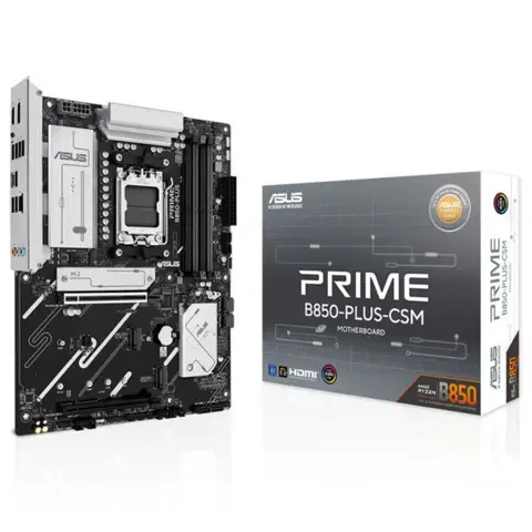 ASUS PRIME B850-PLUS-CSM 8000MHz (OC) DDR5 AM5 Soket M.2 HDMI DP ATX Anakart