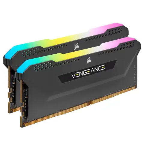 CORSAIR 32GB(2X16GB) VENGEANCE RGB PRO SL SIYAH 3600MHZ CL18 DDR4 DUAL KIT RAM