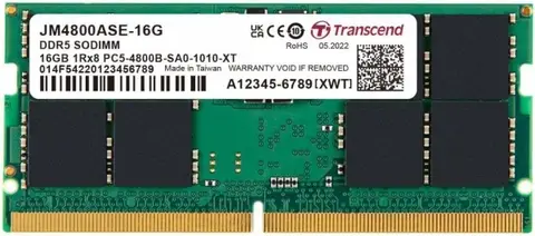 Transcend JM4800ASE-16G 16 GB DDR5 4800Mhz CL22 Notebook Bellek