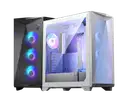 Msi MPG GUNGNIR 300R AIRFLOW WHITE PSU YOK 4x12cm ARGB Fanlı Beyaz Mid Tower Oyuncu Kasası