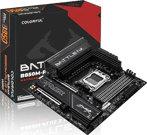 Colorful BATTLE-AX B850M-PLUS S WIFI7 V14 AMD AM5 DDR5 Micro ATX Anakart