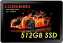 Codegen CDG-512GB-SSD25 512 GB 560-500Mb/s SATA3 2.5 inch SSD Harddisk
