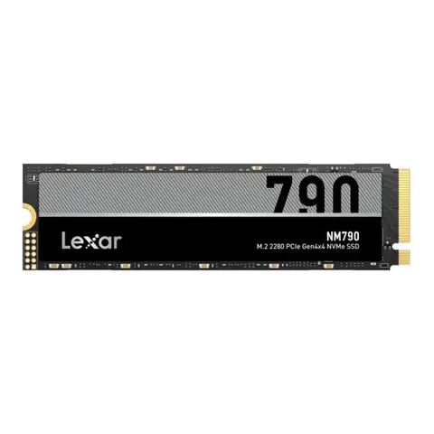 Lexar NM790 1TB NVMe PCIe Gen4 x4 Okuma 7400MB – Yazma 6500MB PS5 Uyumlu M.2 SSD (LNM790X001T-RNNNG)