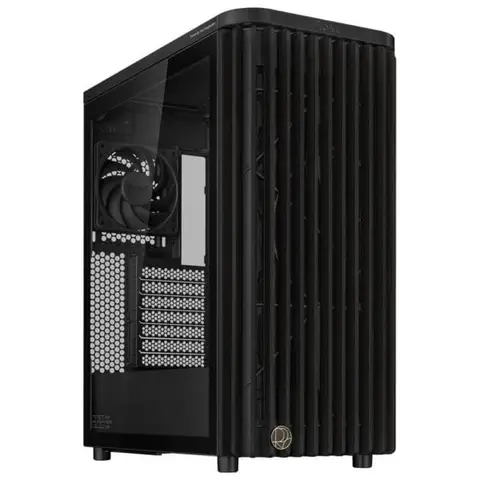 ASUS ProArt PA401 Wood Edition Temperli Cam Siyah USB 3.2 Mid Tower ATX Gaming Kasa