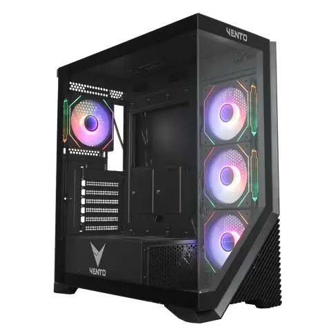 Vento VG4202FLA 750W 80 Plus Bronze 4x12cm ARGB Fanlı Gen5 E-AXT ATX Kasa