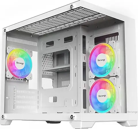 Revenge Nova RGB 3 Fanlı Beyaz Micro ATX Oyuncu Kasası