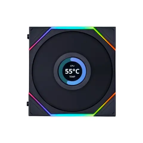 LIAN LI UNI FAN TL-LCD REVERSE 1X120 ARGB SİYAH KASA FANI (G99.12RTLLCD1B.00)