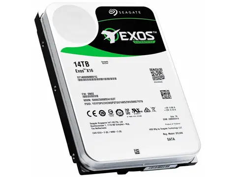 Seagate ST14000NM001G 14 TB 7200Rpm SATA 512E 4KN 256MB 7/24 Nas Harddisk