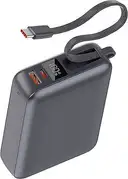 QCY 20000 mAh Hızlı Şarj Type-C Kablolu Powerbank