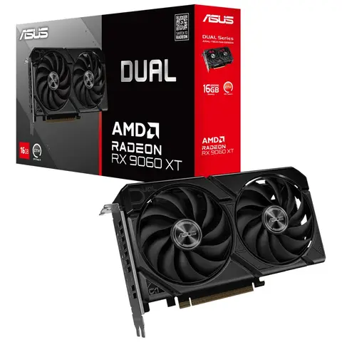 ASUS DUAL Radeon RX 9060 XT 16GB GDDR6 128 Bit Ekran Kartı