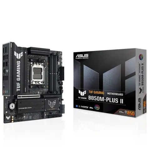 ASUS TUF GAMING B850M-PLUS II 8000MHz (OC) DDR5 Soket AM5 M.2 HDMI DP mATX Anakart