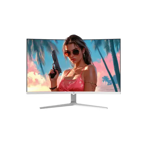 GamePower 27'' Vivid V60 Beyaz 240Hz 0.5ms VA FHD Curved Gaming Monitör