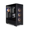 Aigo AIRNOVA 850W 80 Plus Bronze 4x12cm ARGB Fanlı Siyah Mid Tower Oyunuc Kasası