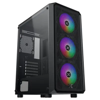XIGMATEK DUO X SİYAH ODIN II 4x120mm RGB FANLI 750W 80PLUS MidT ATX GAMING KASA